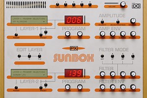 PX SunBox by UVI - Vintage Synth Plugin VST VST3 Audio Unit AAX