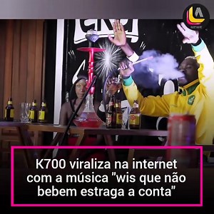 43K views · 2.2K reactions | K700 viraliza na internet com a música "wis que não bebem estraga a conta" Aproveite Baixar a música https://www.mediafire.com/file/62zc8v2y98ugngr/estraga_a_conta_Afro_house_k700.mp3/file | Angola News | Facebook