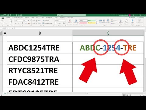 How to enter characters within a text in Excel