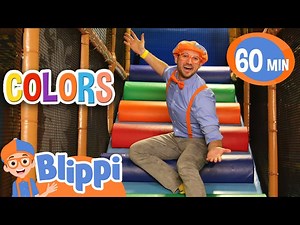 Blippi Explores Billy Beez Indoor Playground | Learn Colors for Kids | Educational Videos for Kids - Videos For Kids