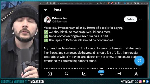 17K views · 677 reactions | Leftists SLAM Against Woke CANCER In Movement, Ana Kasparian Called The NEXT Dave Rubin | Tim Pool | Facebook