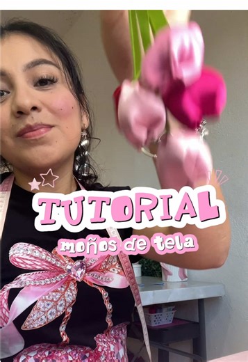 Tutorial para hacer un moño de tulipanes fácil y rápido