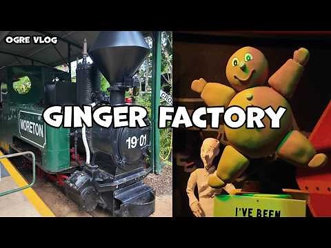 Why The Ginger Factory is a HIDDEN Gem! Overboard Dark Ride, Moreton Train & MORE! 🇦🇺 2025 Vlog
