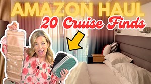 7.3K views · 117 reactions | I LOVE shopping on Amazon for a cruise! Here's what made its way into my cart in this all-new Amazon CRUISE Haul! | Cruise Tips TV | Facebook