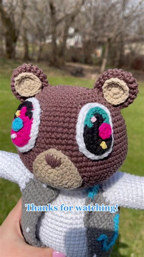 #crochet #fyp #graduationbear #kanyewest