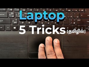 Best 5 Laptop Tricks In Tamil!
