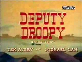 Droopy - Episódio 17 - "Deputy Droopy" (original em inglês)