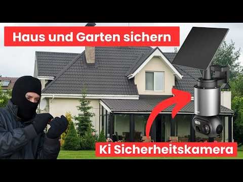 Home and garden security - my solar-powered video surveillance system with AI, the Botslab W510 c...