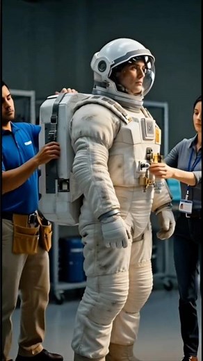 How Space Suits Control Oxygen 🚀🧑‍🚀 #science #space #youtubeshort #engineering #astronomy #shorts