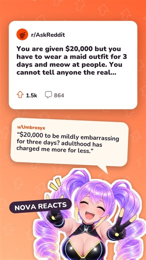 Meowing for 20k? Sign me up. #maidoutfit #meow #retaillife #vtuber #shorts