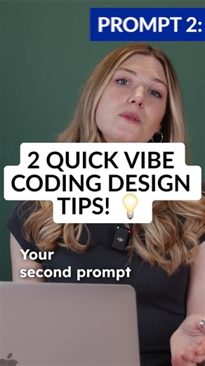 Two Design Tips for Vibe Coding Beginners 🎨
