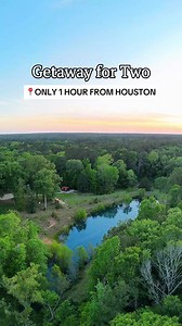 5.2K views · 38 reactions |  You just found your next couples’ getaway — only 1 hour from Houston! Outdoor bath. Sauna. Fire pit. Total privacy.  The perfect romantic reset you didn’t know you needed. Cameron Ranch Glamping, Coldspring TX  Comment ‘GLAMPING’ for more info  Or visit CameronRanchGlamping.com / [link in bio] to book your stay today! #CameronRanchGlamping #TexasGlamping #HoustonGetaway #RomanticCabin | Cameron Ranch Glamping | Facebook