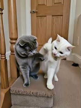 Cat brings fun #cat#catvideo#funny animals