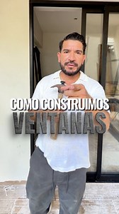 ¿Cómo se hace un ventanal de lujo? 🤔🪟 Los llevo al detrás de cámaras en Naia Tulum para enseñarnos el paso a paso. Dinos, ¿qué otra parte de la obra te gustaría conocer? 👇 #construccion #tulum #bienesraices #obra | Nahum el Constructor