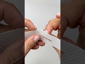 Anchoring Thread for Needlepoint