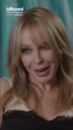 Kylie Minogue Gives Her Best Advice to Her Younger Self | Billboard Women In Music 2024 #Shorts