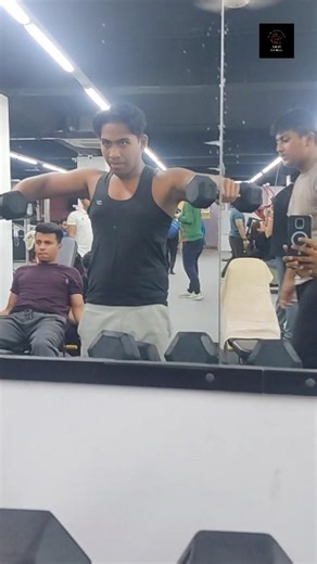 Enhanced your Shoulder Stability & Joint Health with Lateral Raises! #shoulderworkout #shorts #gym