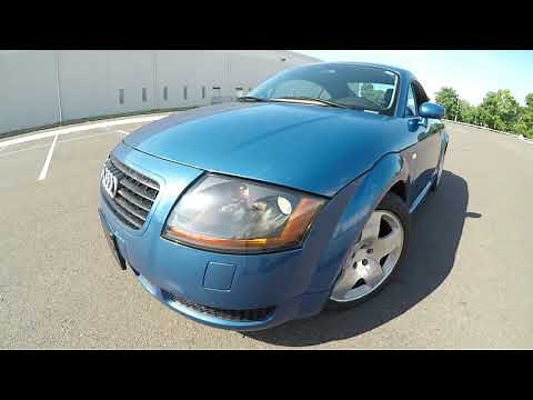4K Review 2001 Audi TT 225HP MK1 AWD 225HP 6-Speed Manual Virtual Test-Drive & Walk-around