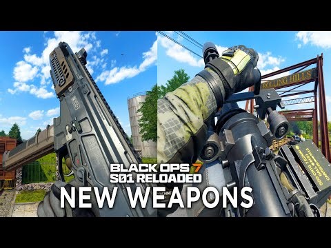 NEW Black Ops 7 Season 1 Reloaded Weapons Showcase & How to unlock them.
