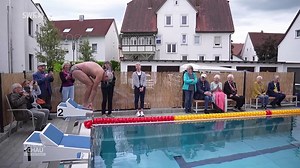 Mitten im Wohngebiet: Privates Freibad für alle ist eröffnet