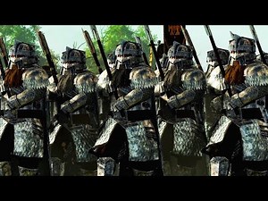 Battle for Mithril | Dwarves of Khazad-Dum VS Elves of Imladris | Lord Of The Rings Cinematic Battle