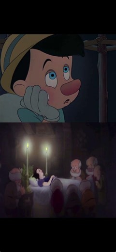 Pinocchio Is Sad About Chorale For Snow White