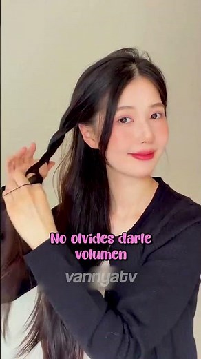 This is the Quickest and Most Elegant Hairstyle 💫🌸 Aesthetic Hairstyles