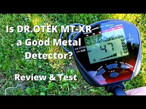 Budget Entry-Level DR. OTEK MT-XR Metal Detector Kit | Unboxing, Review, and Test