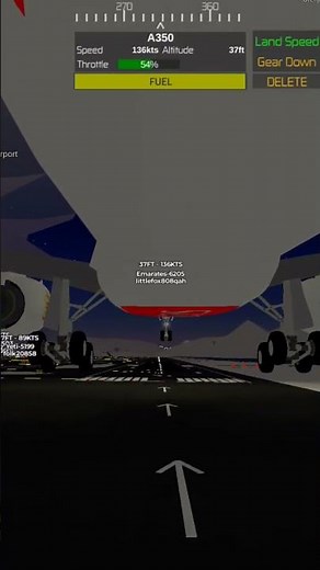 it was kinda butter #edit #airlines #butter #roblox #ptfs #landing #aviation
