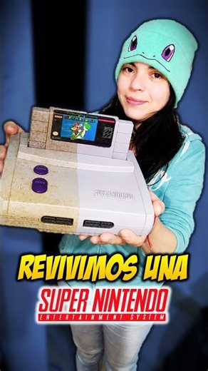 This SUPER NINTENDO came back to life after cleaning #shorts #videogames #nintendo