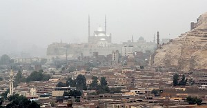 Sandstorms in Cairo as Storm Daniel brings lower temperatures and rainfall | The National