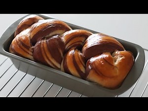 ふわふわしっとり♡マーブルチョコパンの作り方／Soft And Fluffy chocolate Marble Bread recipe