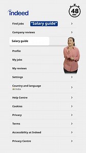 In 60 seconds we explain how to check your salary range using Indeed. Got a salary negotiation coming up? This will help ☺️ | Indeed