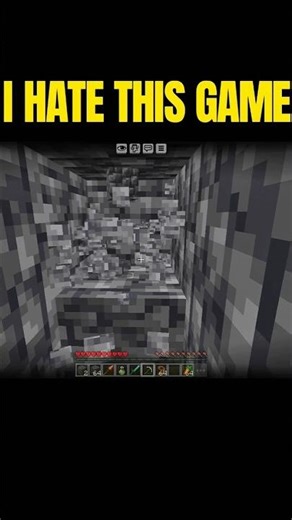 i hate this game #animationmeme #minecraft #gaming #trend