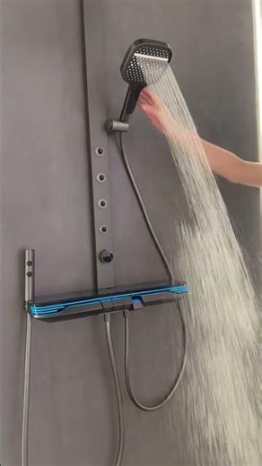 Luxury Waterfall Shower Set #luxuryhomes #moderndesign #showerset