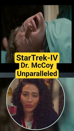 My God, Man! McCoy Sarcasm is unparalleled! Star Trek IV
