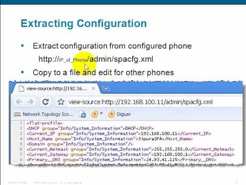 Cisco SPA5xx IP Phone Provisioning Options