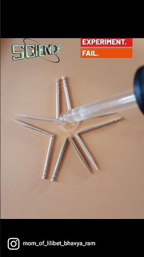 Toothpick Star Experiment | Capillary Action Experiment | Simple Kids Science Experiment
