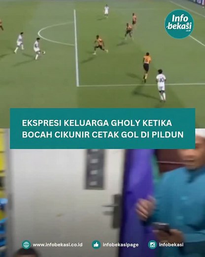 Muhammad Zahaby Gholy, berhasil mencetak gol di laga perdana Timnas Indonesia di Piala Dunia U 17 menghadapi Zambia. Gholy merupakan warga Cikunir, Bekasi. Di laga itu, skuad asuhan Nova Arianto menelan kekalahan 1-3. Keluarga Gholy tak ingin ketinggalan menyaksikan laga internasional. Sekeluarga menggelar nonton bareng di rumahnya, meski pertandingan dimulai menjelang larut malam. Apalagi di laga itu, Gholy mencetak gol tunggal bagi Timnas Indonesia. Laga selanjutnya, Timnas Indonesia akan bers