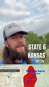 6.9K views · 256 reactions | I just walked into tornado alley.. Let’s see what that’s going to bring. Made it to Kansas baby! The 6th and largest state (in distance I’ll have to travel through it) of this journey! Day 125 of this walk and we’re almost halfway !  Distance walked: 2307,64 KM/1444,50 miles Donations: €13687 #bravementalk #mentalhealth #usa #la #kansascity #kansas #newyork #thebarefootdutchman #mentalresilience #mensmentalhealth | Anton Nootenboom | Facebook