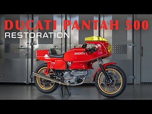 1981 Retro Ducati Pantah 500 Restoration | Purpose Built Moto