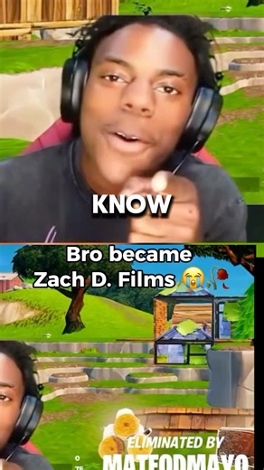 Bro became @zackdfilms #shorts #ishowspeed #memes