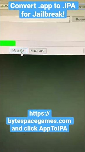 Convert .App to #ipa with this #jailbreak tool for Windows #ios #iphone #shorts