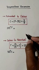 432K views · 2.1K reactions | Temperature Conversion || Fahrenheit to Celsius || Celsius to Fahrenheit #physics #thermodynamics | Learn with Shakil | Facebook