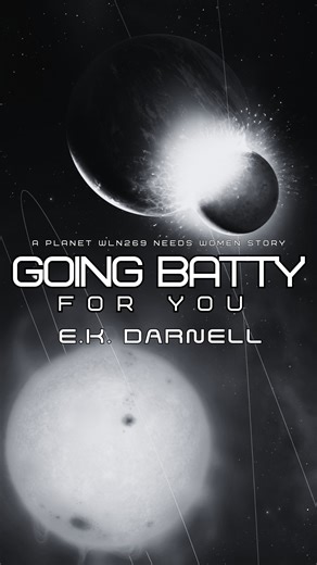 E.K. Darnell on Instagram: "📕: Going Batty For You by E.K. Darnell is a sweet and spicy alien romance Available on KU 🚀 🪐🚀 TROPES: 🪢 alien dating app 🪢 instalove / lust 🪢 batty cinnamon roll MMC 🪢 knotting & ruts 🪢 alien mating ritual 🚀 🪐🚀 BLURB: Robin Leclair has had enough of Earth.From obnoxiously in love roommates to misogynistic coworkers, everything seems to remind her of how lonely she is. But when she signs up for the Homosapien-Extraterrestrial Liaisons Program on a whim, ma