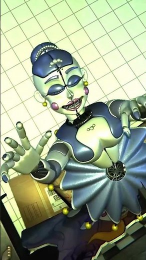 Taking off Ballora's Face in FNAF The Glitched Attraction