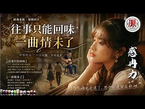 《#往事只能回味 ＋ #一曲情未了》時光走遠了，思念卻還留在歌裡｜經典老歌深情翻唱 #感冉力【動態歌詞lyrics】#中文經典老歌 懷舊歌曲 Chinese nostalgic song covers