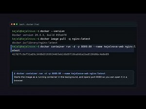 Deploy Nginx in Docker Container & Access it in Browser | Port Expose Step-by-Step