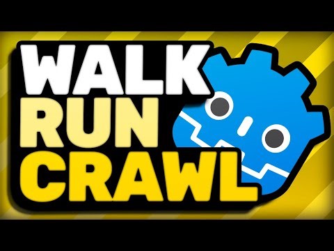 2D Walk, Run, Crawl Movement System | Godot 4.6