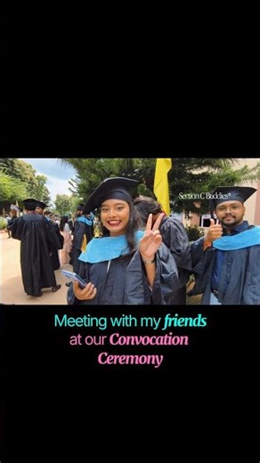 Meeting with my..🙈🙈 | At Convocation Vlog